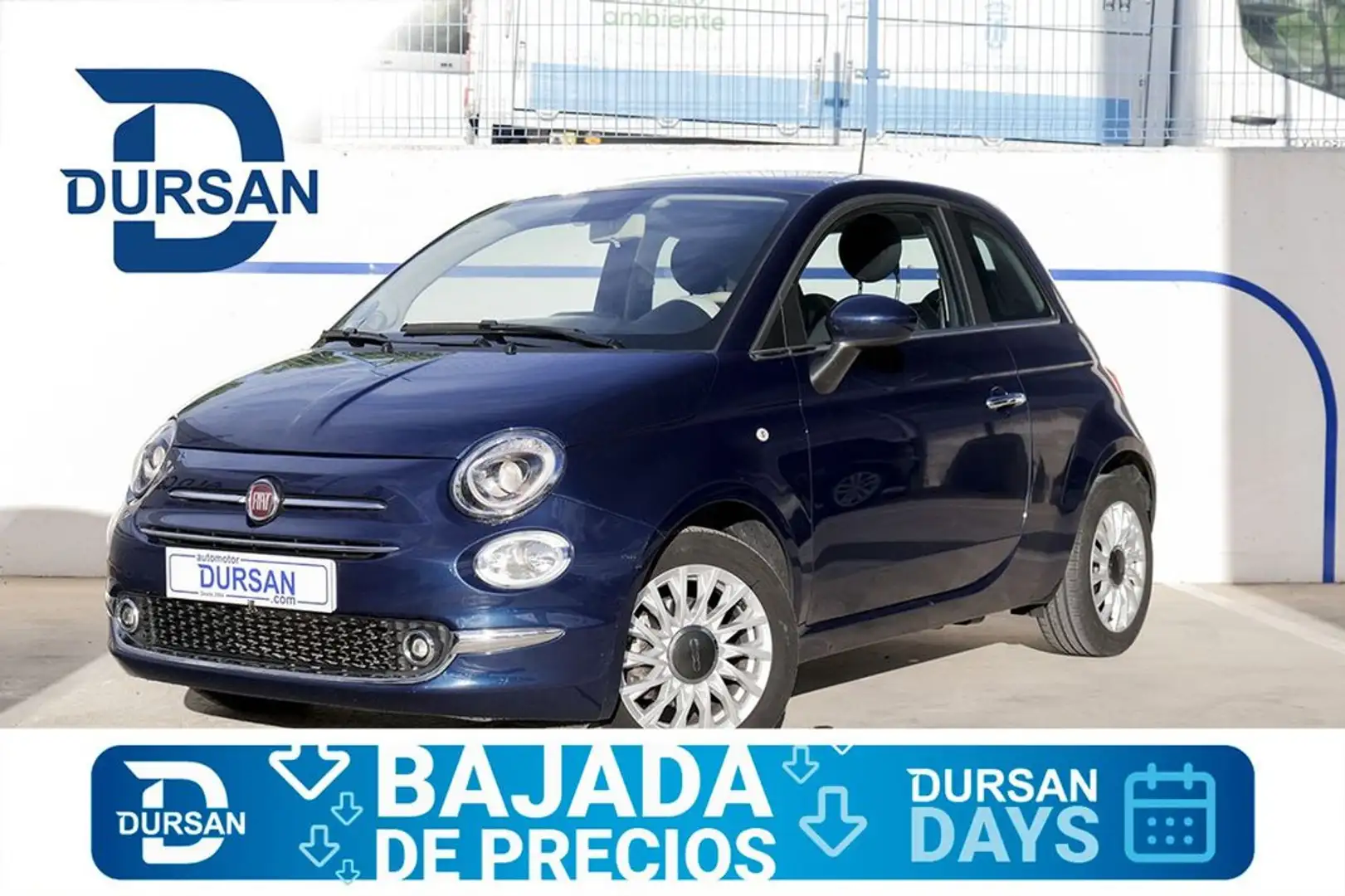 Fiat 500 Dolcevita 1.0 Hybrid 51KW 70 CV Bleu - 1