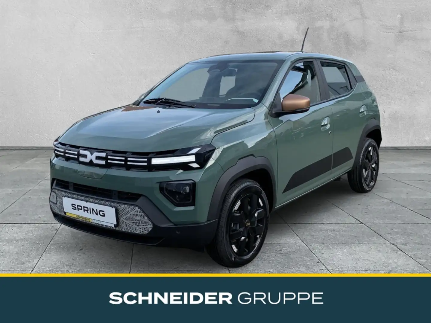 Dacia Spring EXTREME ELECTRIC 65 NAVI+KAMERA+PDC+KLIMA Grün - 1
