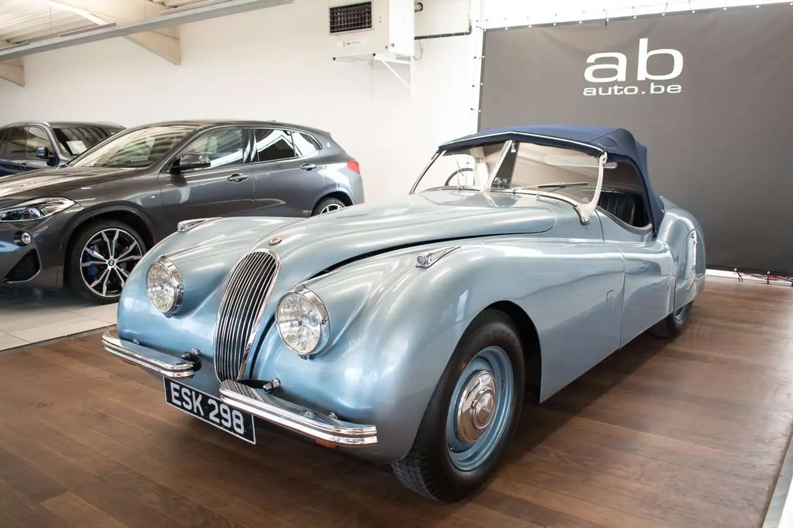 Jaguar XK XK 120 ROADSTER Bleu - 2