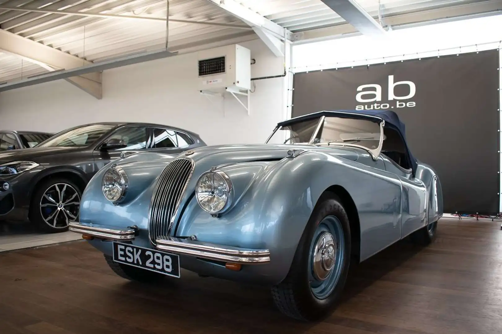 Jaguar XK XK 120 ROADSTER Bleu - 1