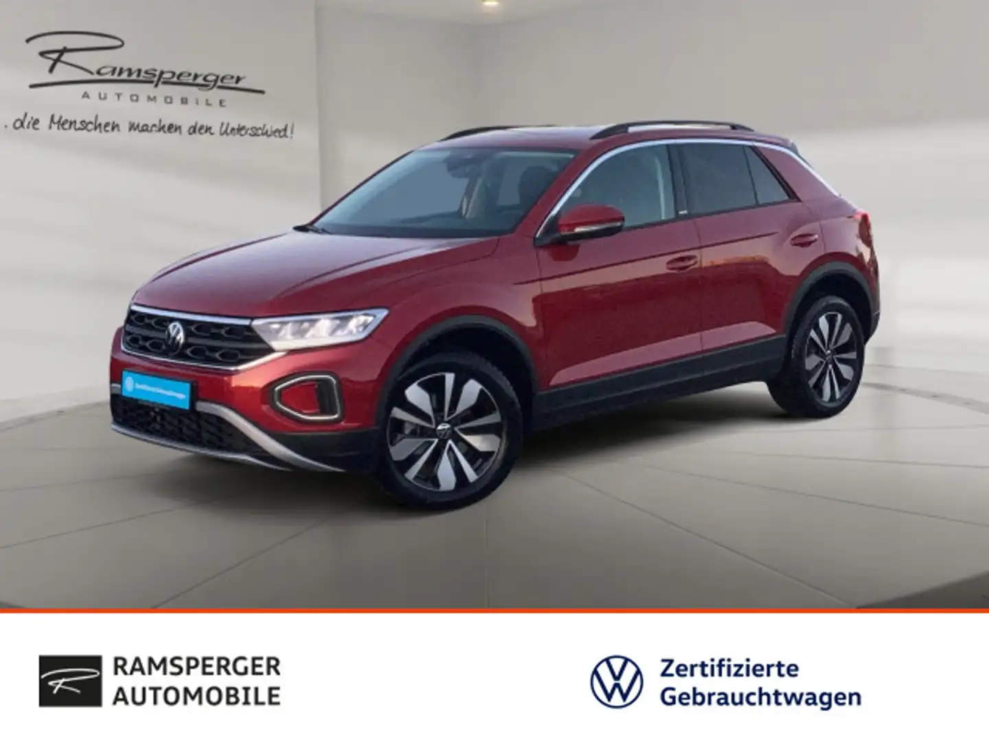 Volkswagen T-Roc 1.5 TSI MOVE ACC LED Navi SHZ Kamera PDC Rot - 1