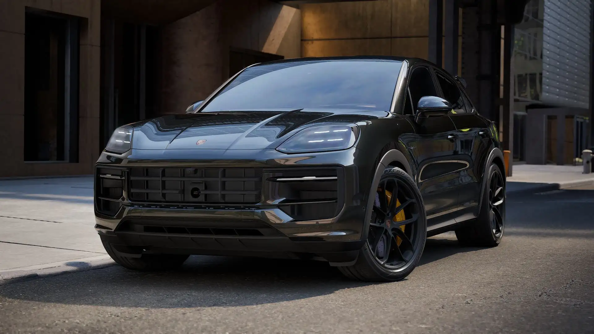 포르쉐 카이엔 S E-Hybrid 2026 블랙 사진 1