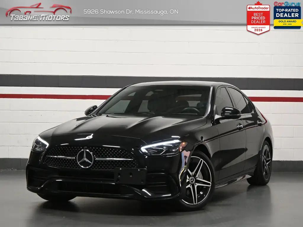 2025 Mercedes-Benz C-Class Sedan 300 4MATIC No Accident AMG Night 360CAM Navigatio