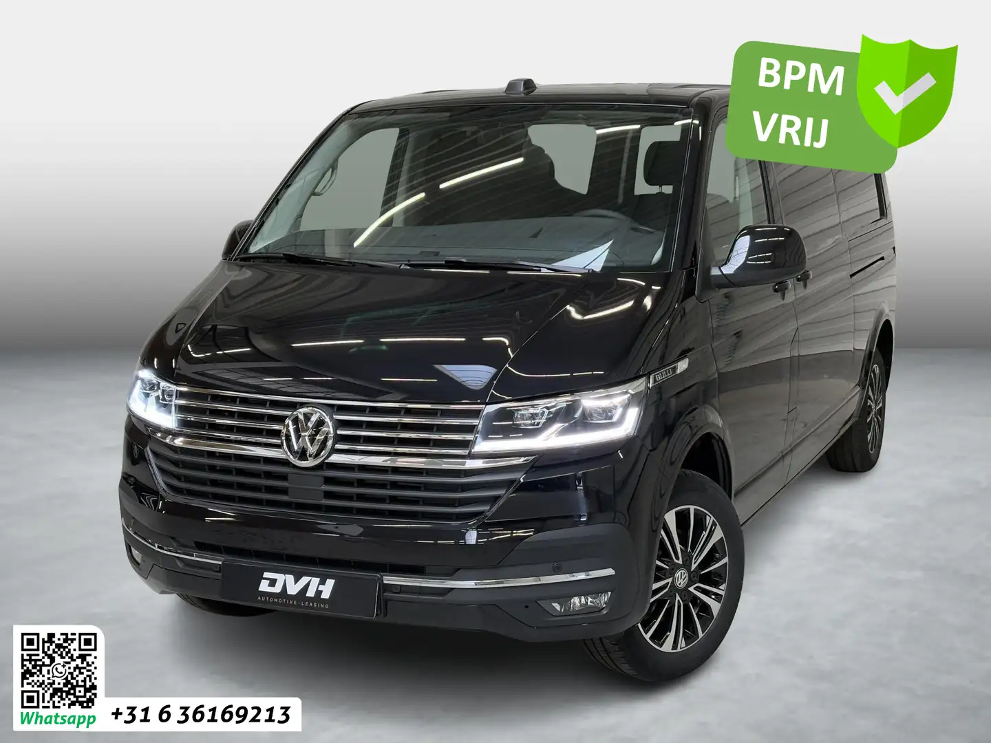 Volkswagen T6.1 Transporter 2.0 TDI L2H1 28 Bulli Zwart - 1