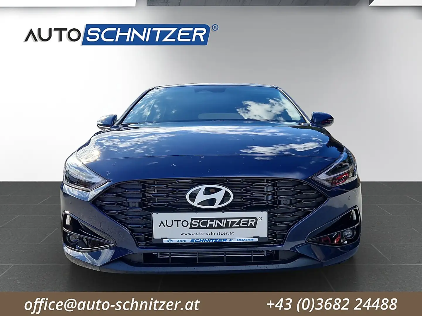 Hyundai i30 1,0 TGDI Go! Blau - 2