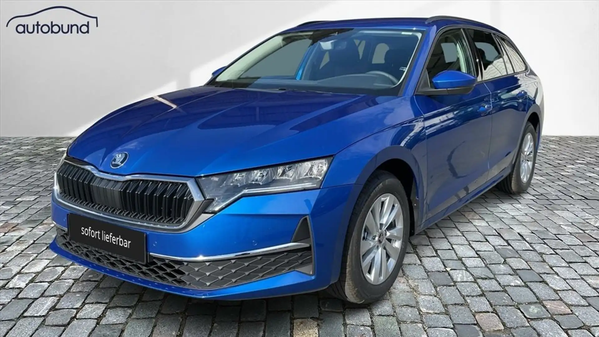 Skoda Octavia IV Combi 2,0 TDI DSG Selection LED ACC Bleu - 1