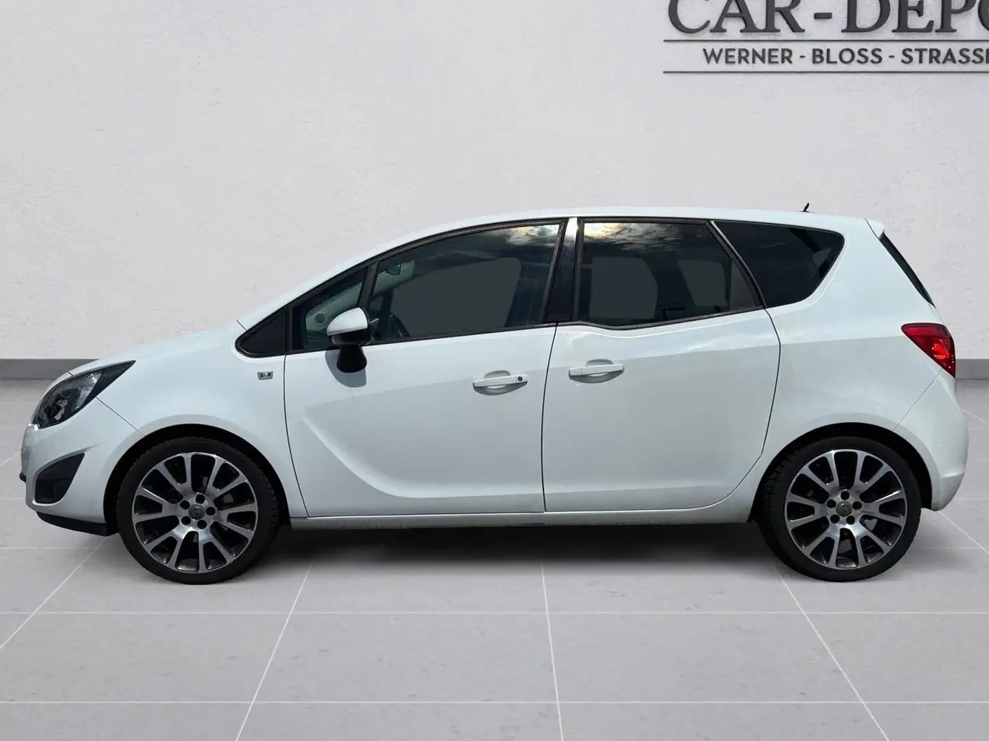 Opel Meriva B Color Edition*KLIMA*AHK*TEMP.*BLUET.* Blanc - 2