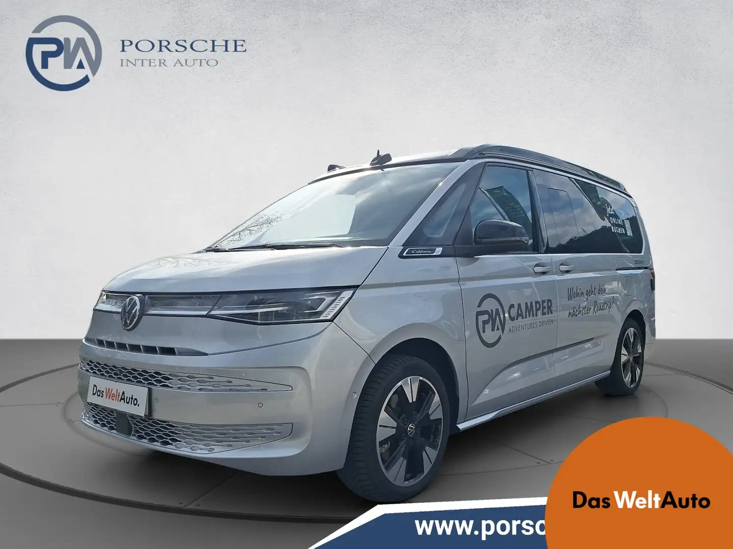 Volkswagen T6 California VW T6 California Ocean eHybrid 180 kW 4M Silber - 1