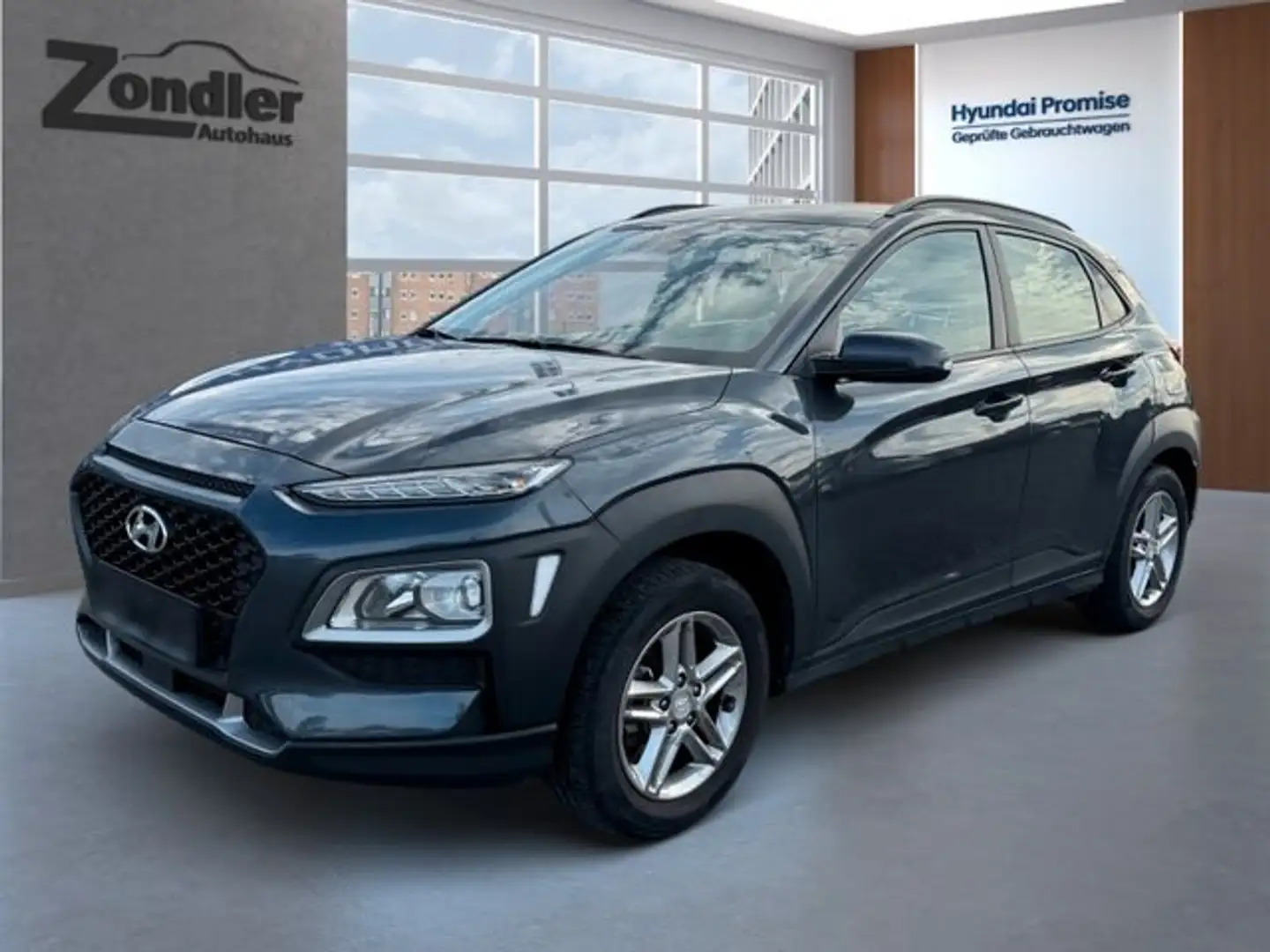 Hyundai KONA 1.0 Turbo Trend Navi Grau - 1