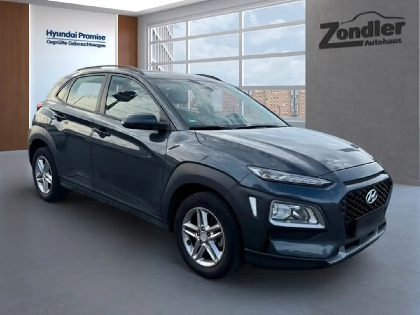 Hyundai KONA 1.0 Turbo Trend Navi Grau - 2