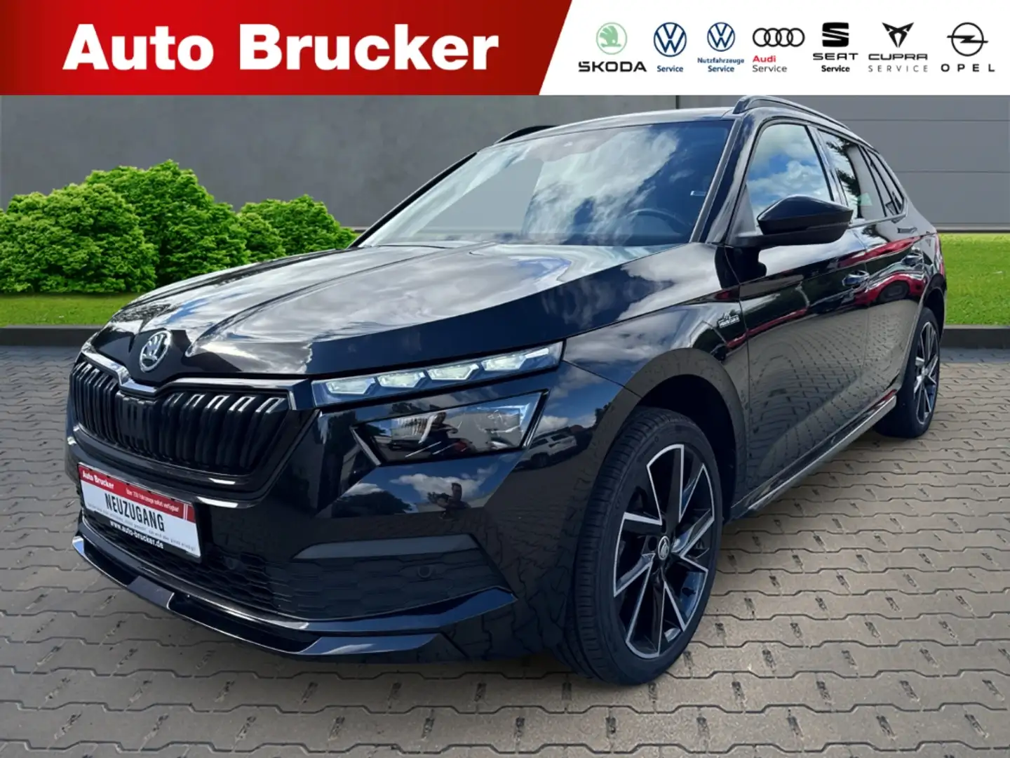 Skoda Kamiq Monte Carlo 1.5 TSI+Anhängerkupplung+Alufelgen+LED Schwarz - 1