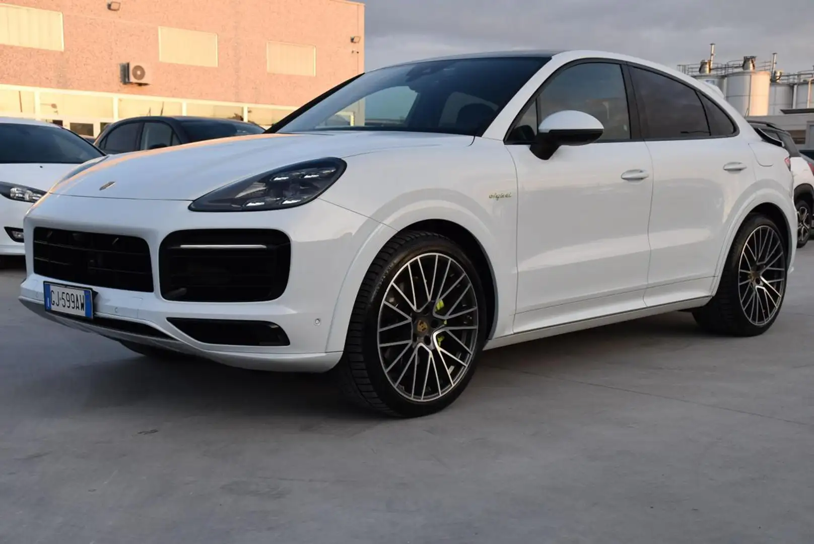 Porsche Cayenne Coupé 3.0 E-Hybrid Platinum Edition *schermi,full Blanc - 1