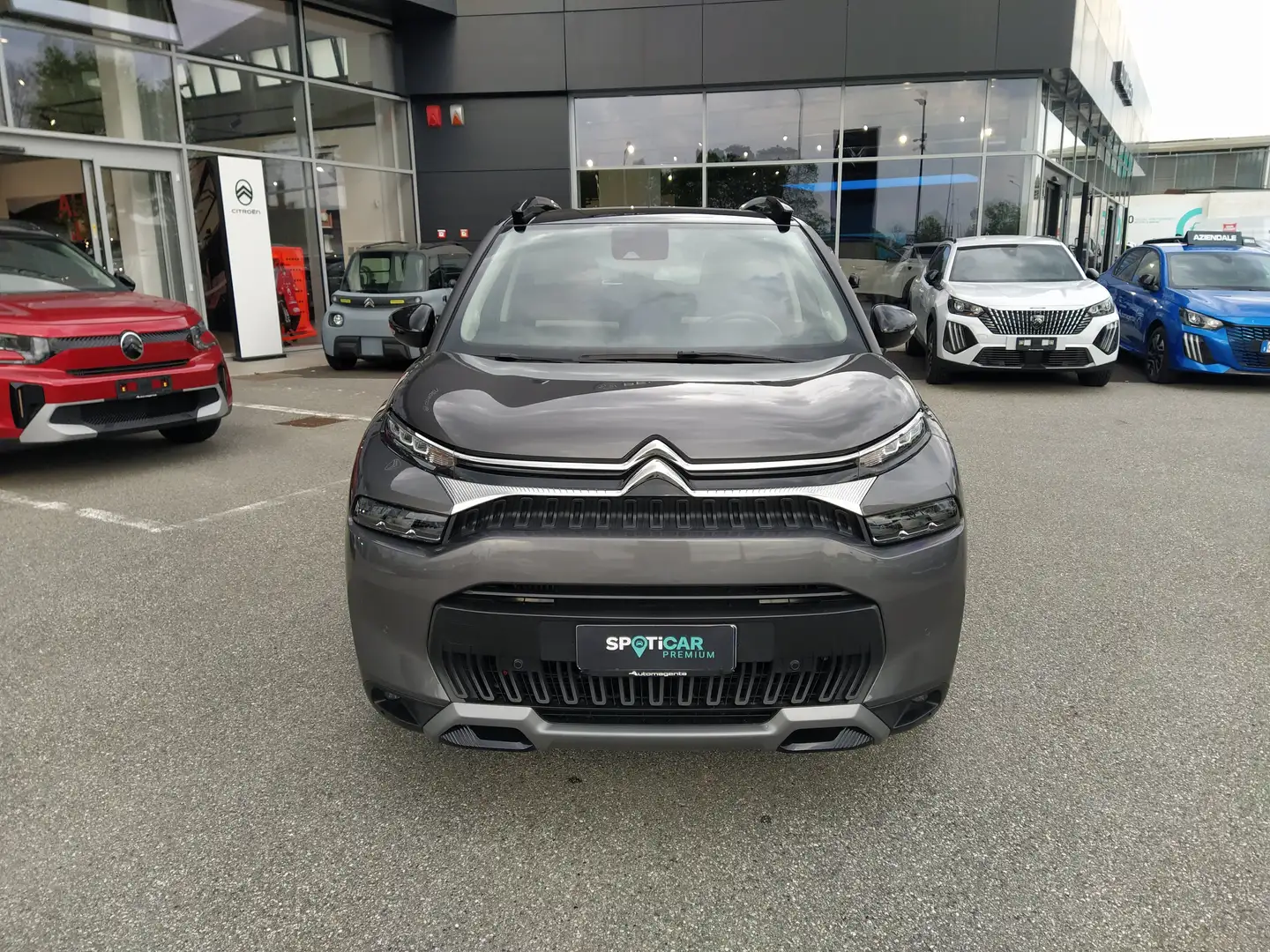Citroen C3 Aircross 1.2 PureTech 130cv EAT6 SHINE PACK AZIENDALE Grigio - 2