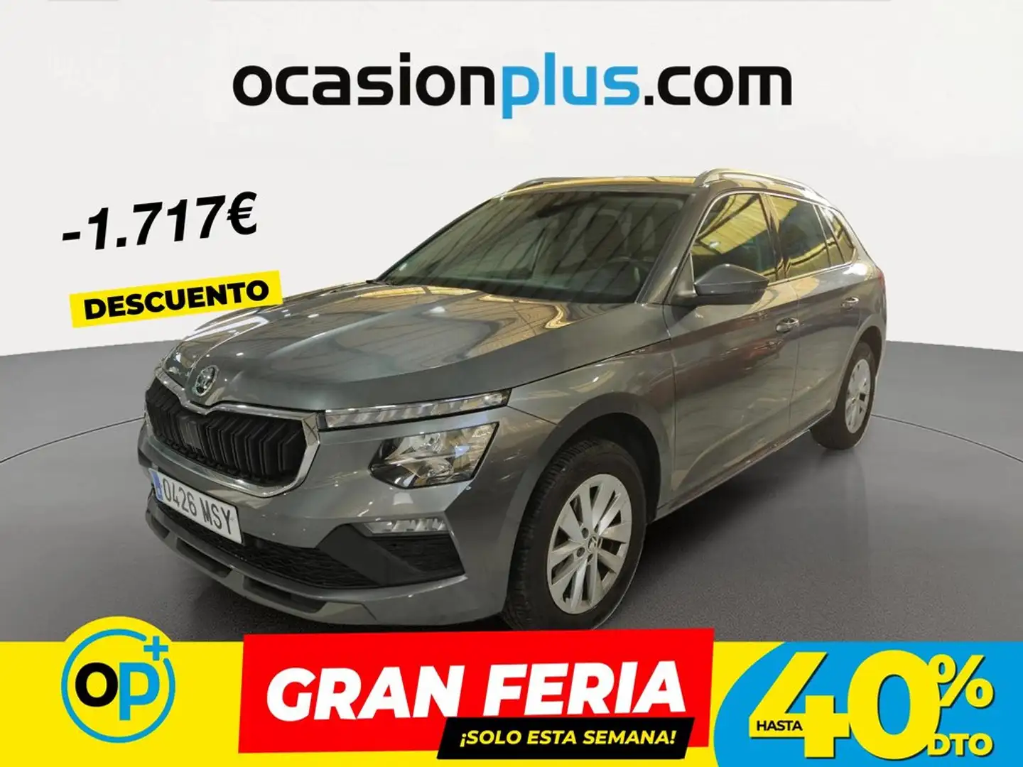Skoda Kamiq 1.0 TSI Selection DSG7 85kW Gris - 1