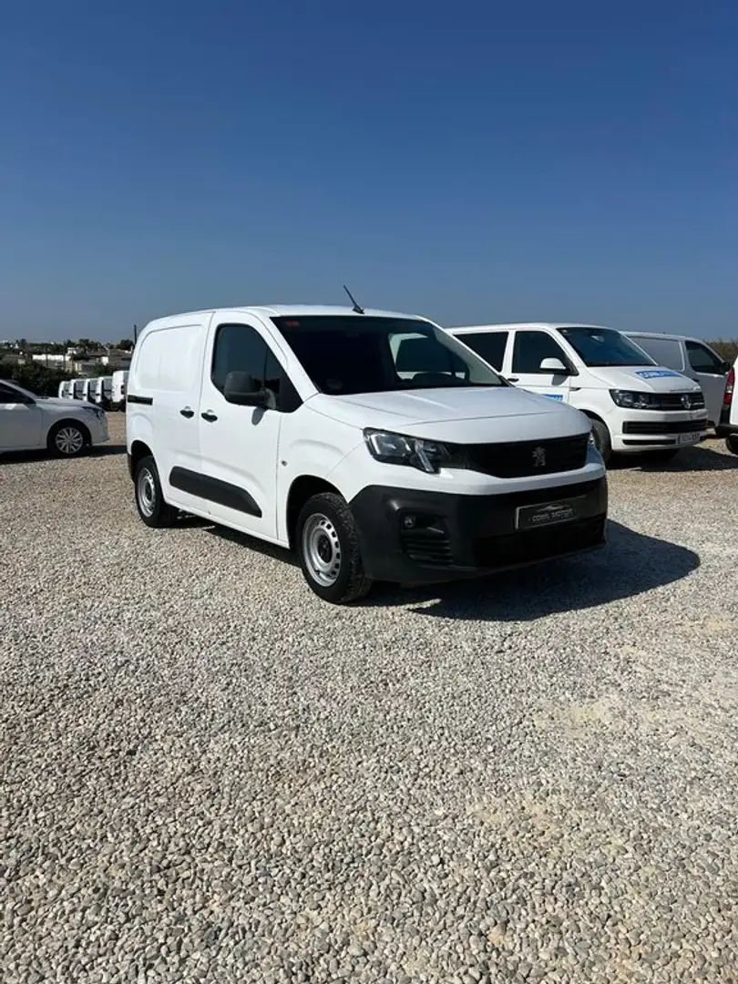 Peugeot Partner Asphalt Standard 600kg BlueHDi 73kW Blanco - 1