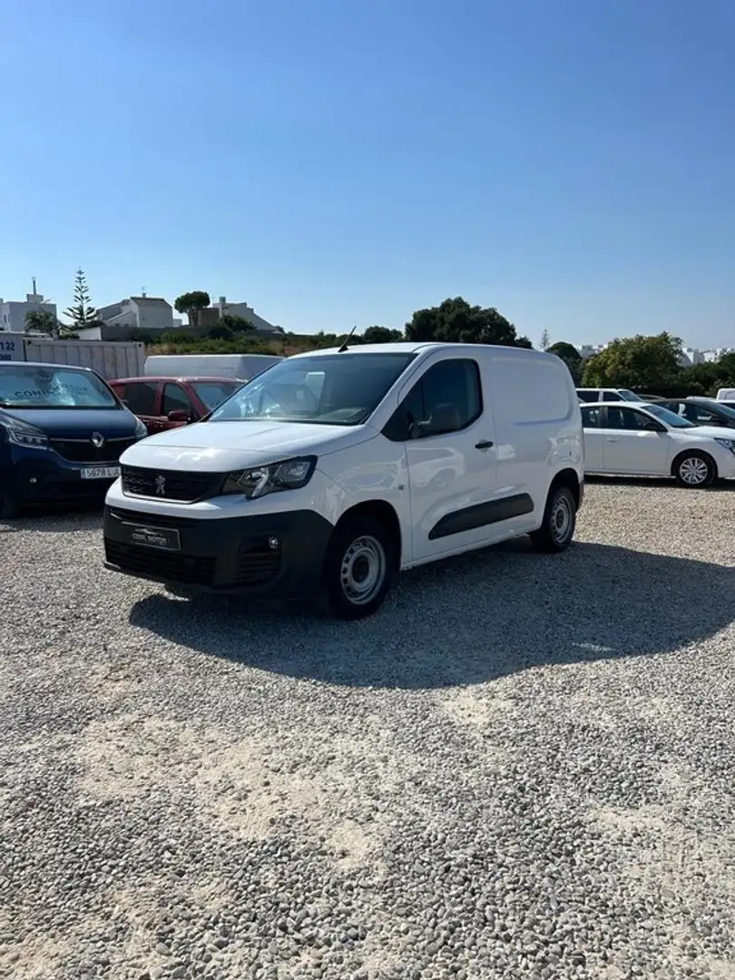 Peugeot Partner Asphalt Standard 600kg BlueHDi 73kW Blanco - 2