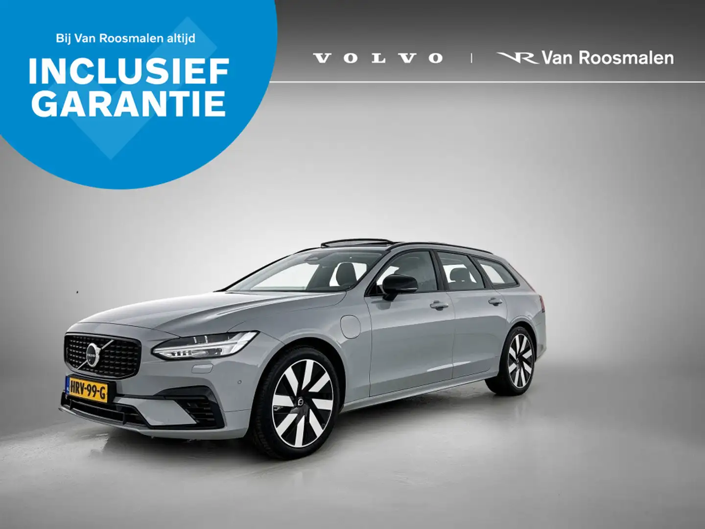 Volvo V90 2.0 T8 Dark | Head-Up | Trekhaak | H&K | Pano | 36 Grijs - 1