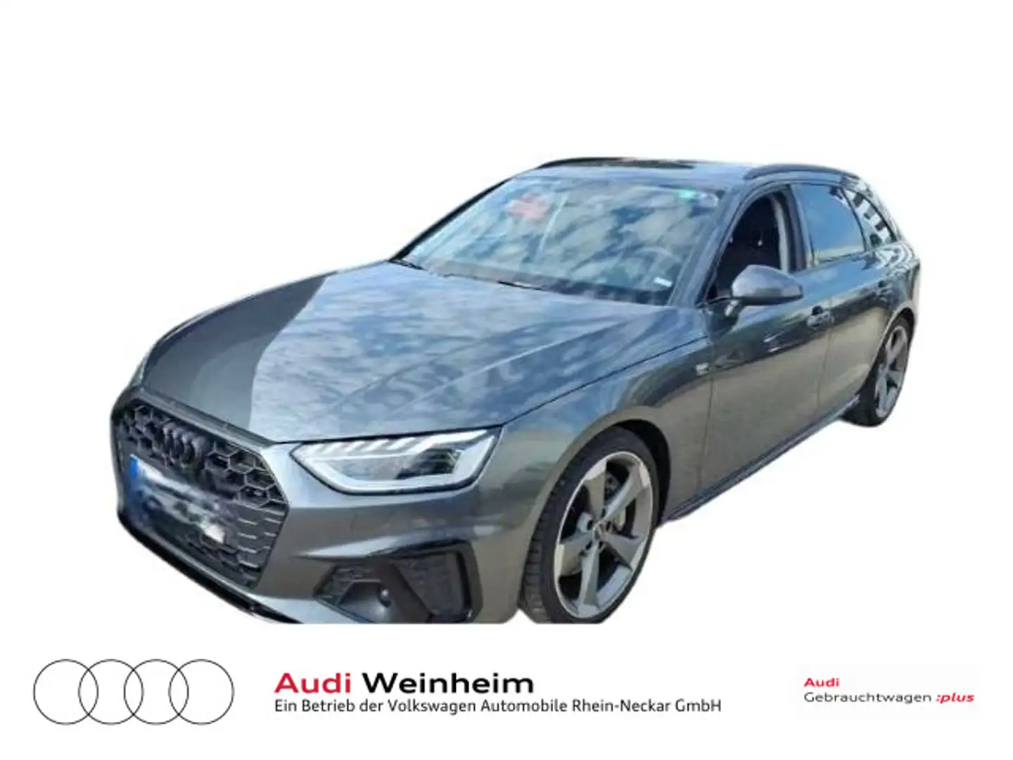 Audi A4 45 TFSI quattro Black-Paket S-Line LED Grigio - 2