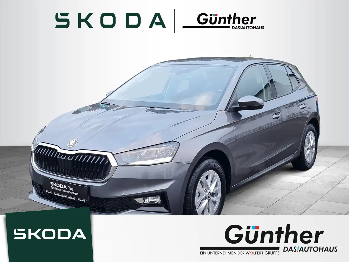 Skoda Fabia Selection 1.0 TSI 85 kW DSG +KESSY+PDC+SHZ Gris - 1