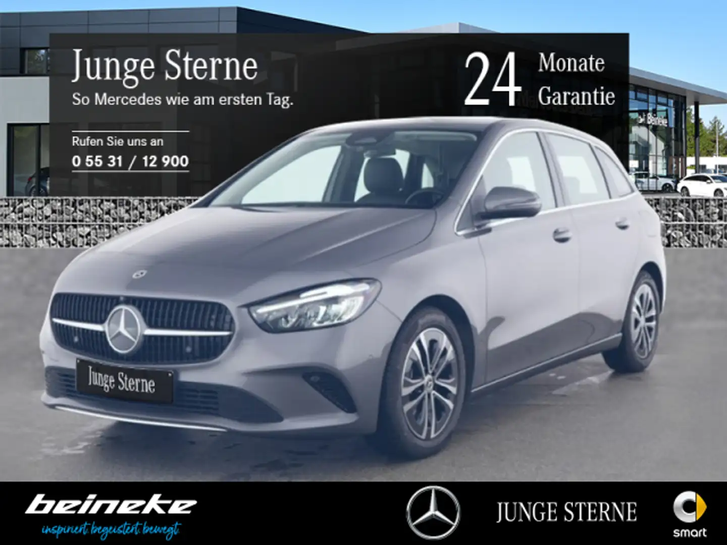 Mercedes-Benz B 180 B 180 Progressive Advanced LED Kamera elek.Heckk Grijs - 1