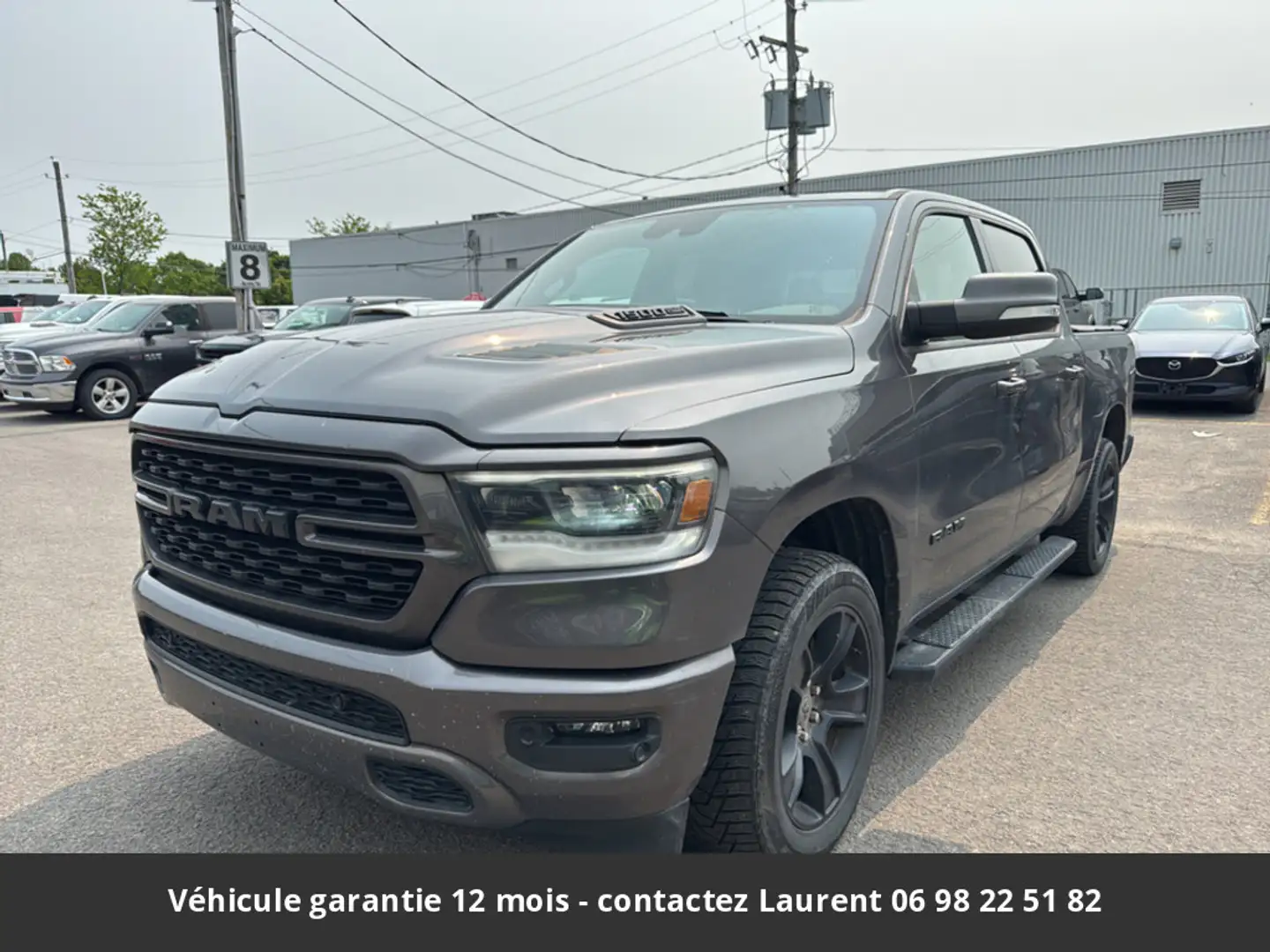Dodge RAM Sport Night 12P 5.7L 4x4 Tout compris hors homolog Gris - 1