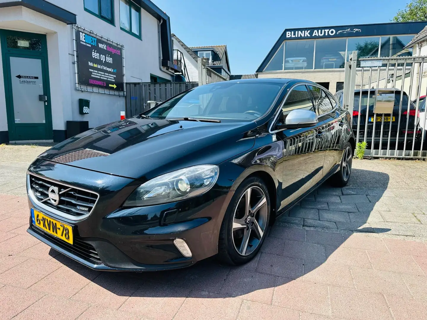 Volvo V40 1.6 D2 R-Design Leder Apk Navi Negro - 1
