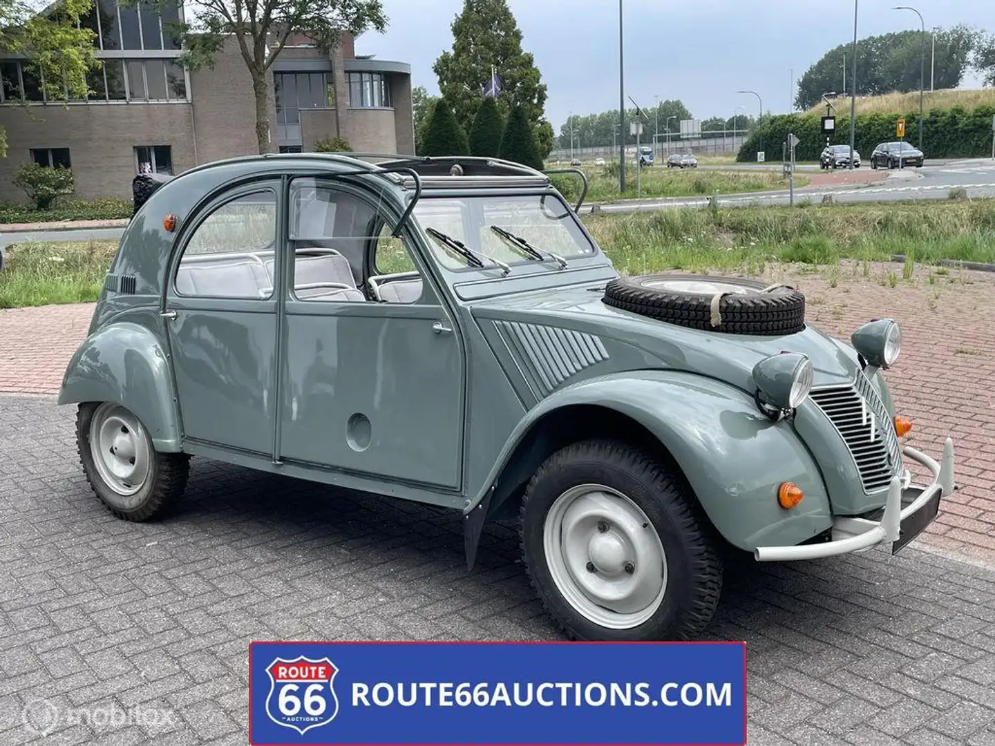 Citroen 2CV Sahara 4x4 1963 | Route 66 auctions Grijs - 1