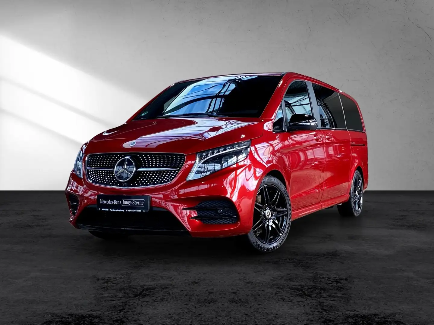 Mercedes-Benz V 300 V 300 d AVANTGARDE EDITION Lang AMG el-Türe Dist Rouge - 2