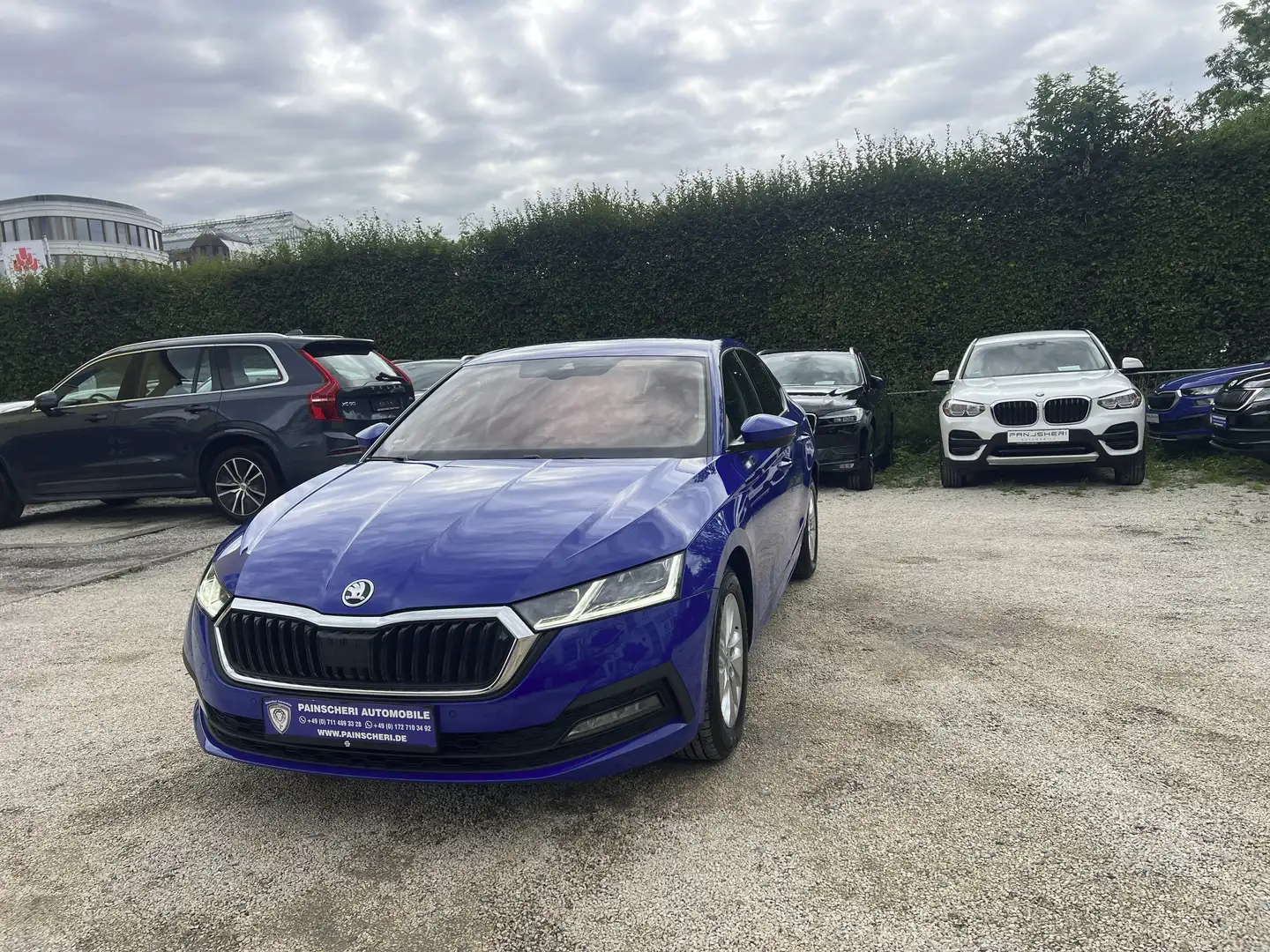 Skoda Octavia Limousine 2.0 TDI Ambition DSG LED+SPURASSIST+1.H Blau - 2