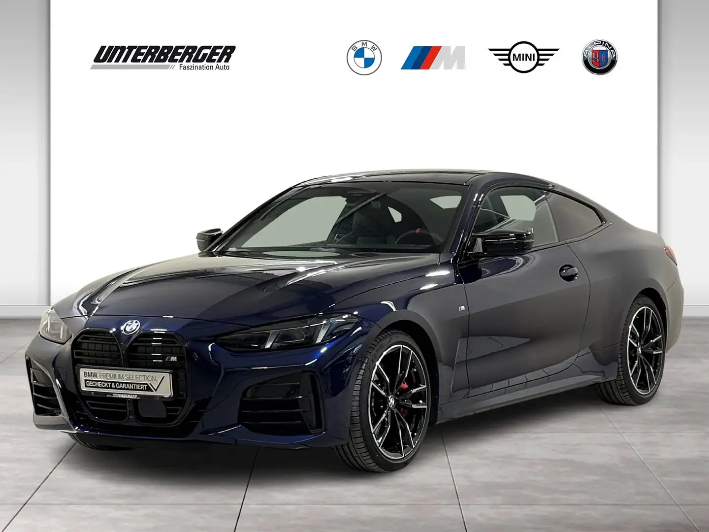 BMW 440 M440i xDrive Coupé Pro M-Sitze GSD ACC 360° HUD Bleu - 1