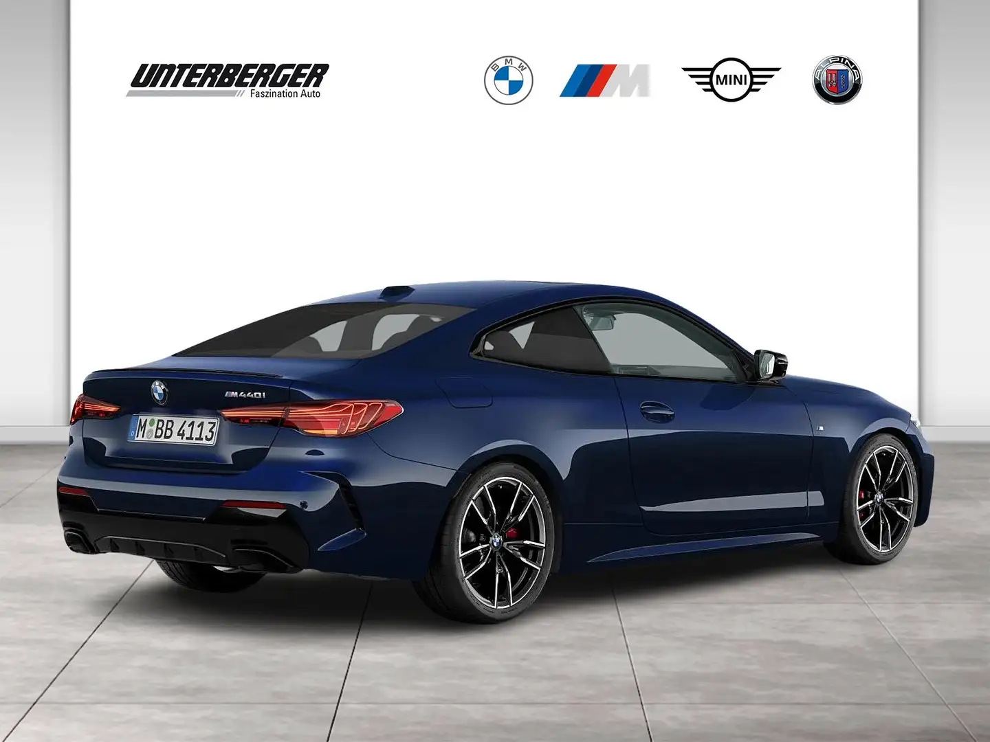 BMW 440 M440i xDrive Coupé Pro M-Sitze GSD ACC 360° HUD Blau - 2