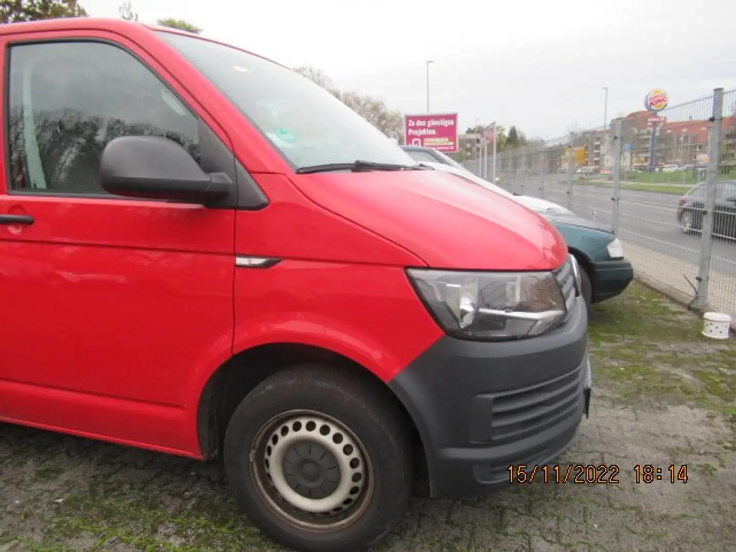 Volkswagen T6 Transporter Kasten EcoProfi Kasten-Kombi (SG) Rojo - 1