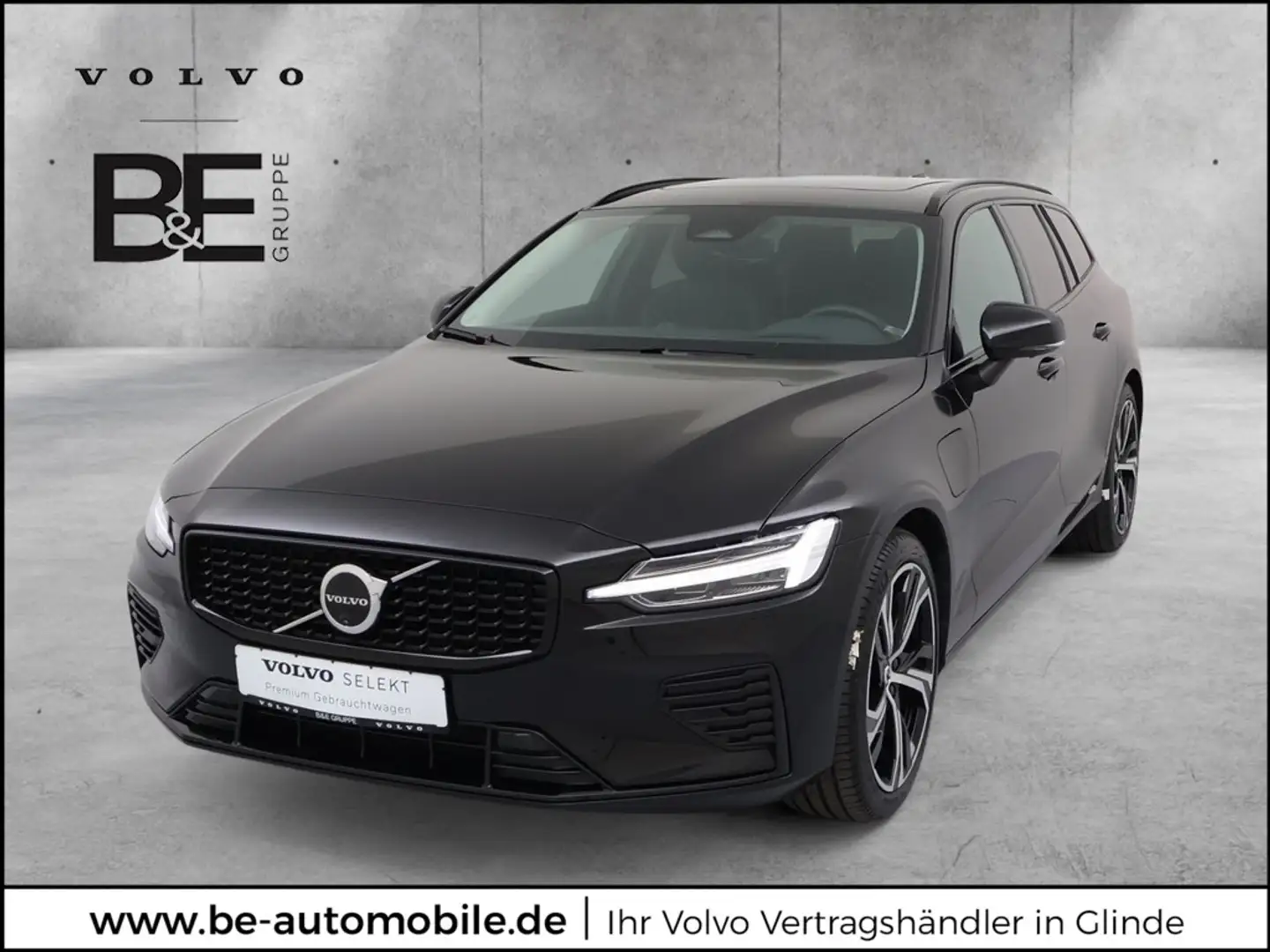 Volvo V60 T6 Ultra Dark Recharge Plug-In Hybrid AWD Schwarz - 1