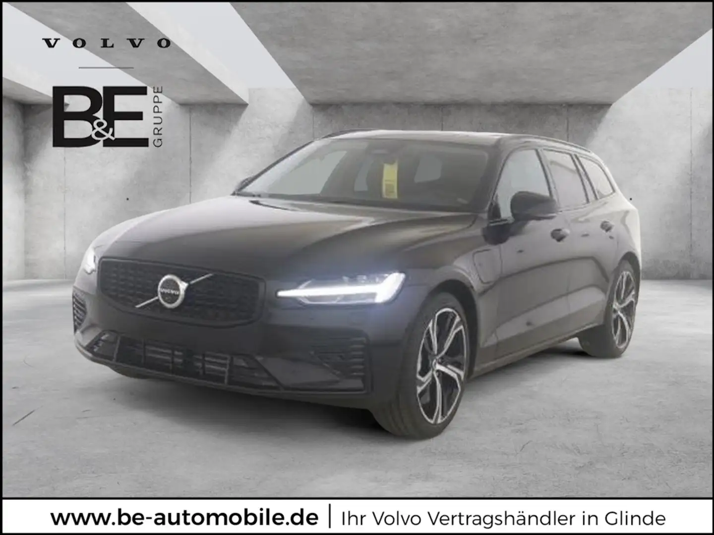 Volvo V60 T6 Ultra Dark Recharge Plug-In Hybrid AWD Schwarz - 1