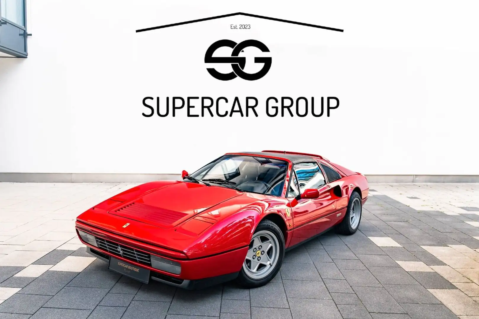 Ferrari 328 GTS //ROSSO-CORSA//ORIGINAL-SERVICE-BOOK// Rouge - 1