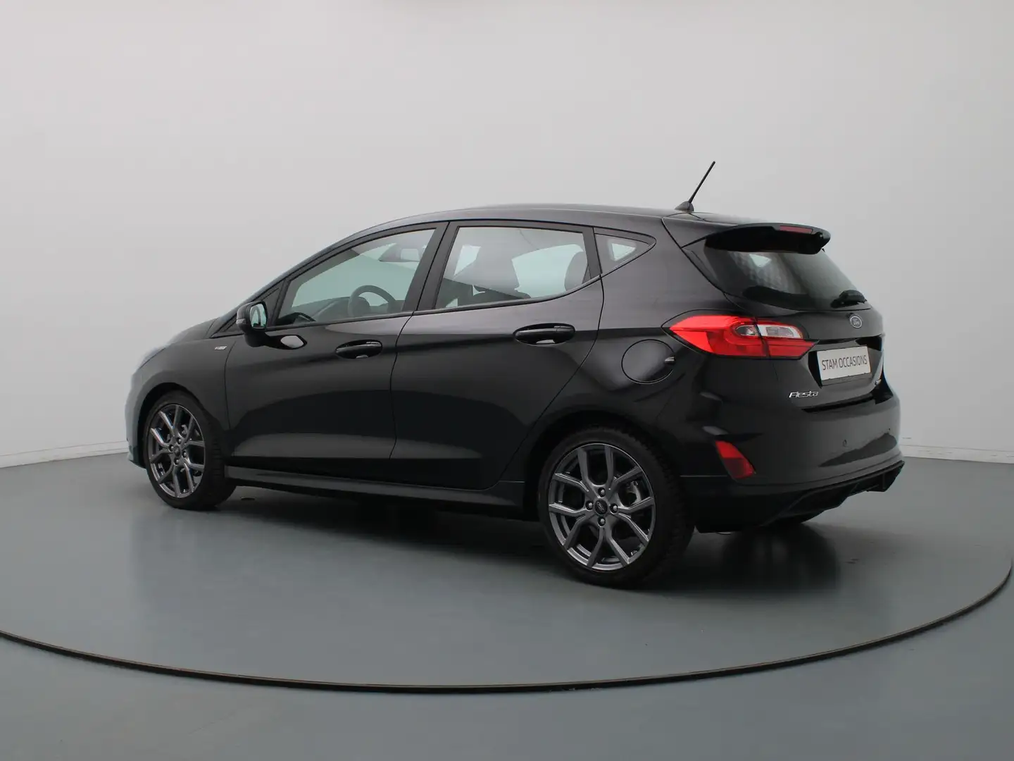 Ford Fiesta 124pk EcoBoost Hybrid ST-Line X Adapt. Cruise | Cl Zwart - 2