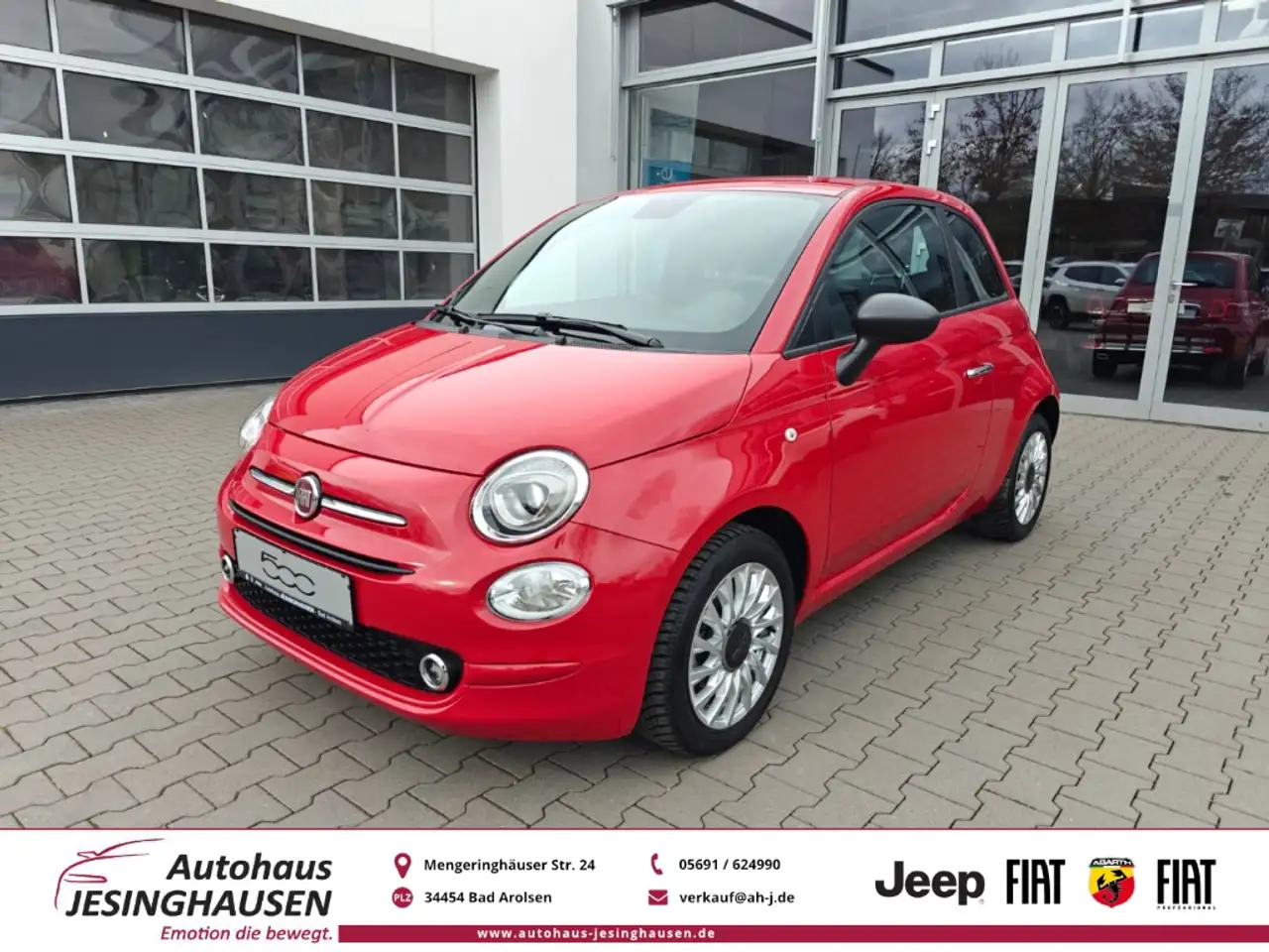 Fiat 500 Carpl.*Allwetter*DAB*PDC*Klima*BT*Lichtsensor*El.S — миниатюра 1