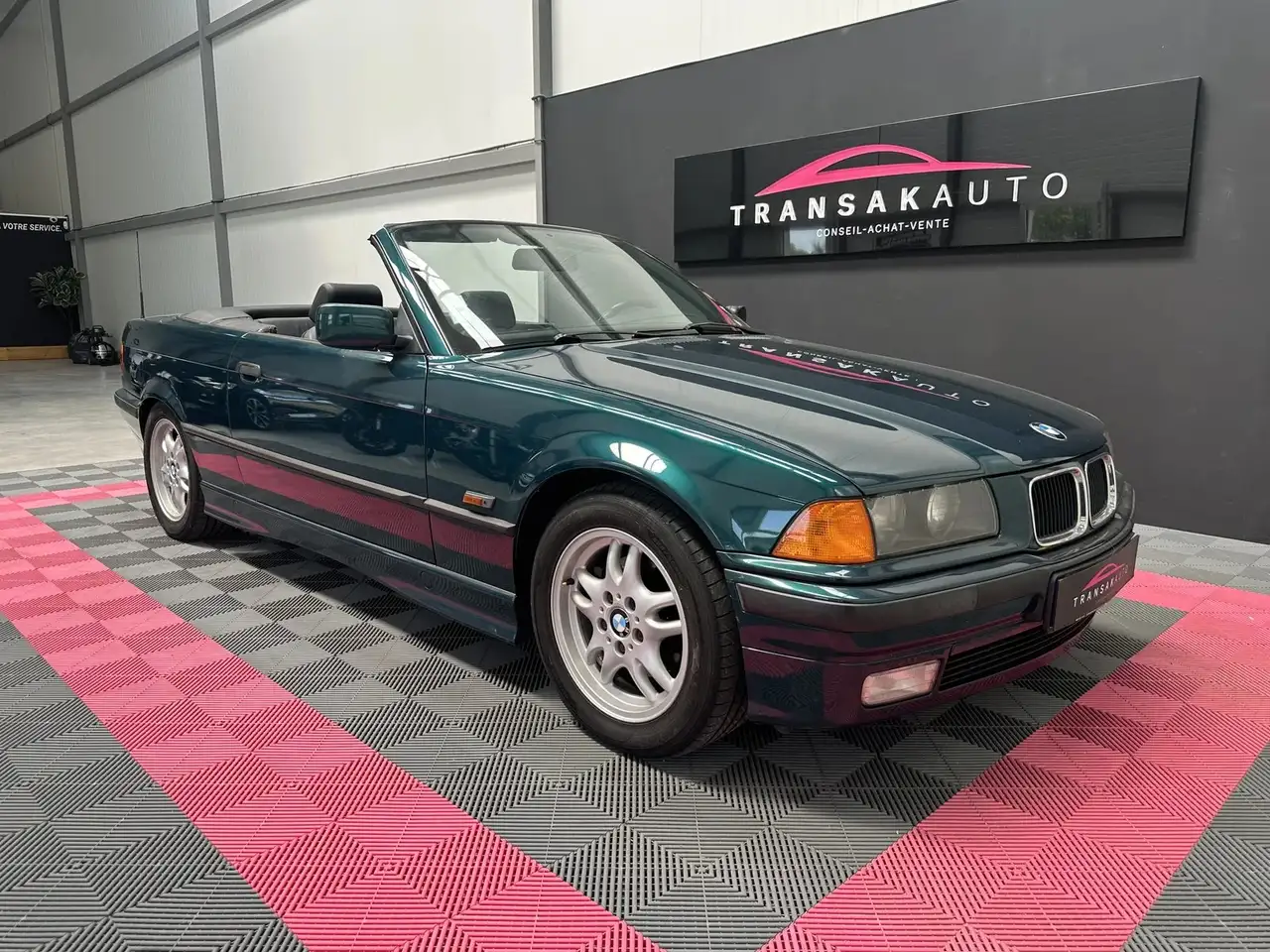 BMW 328 SERIE 328i E36 192ch AUTO ENTRETIEN COMPLET CAPOTE NEUVE SIEGES CHAUFFANTS, foto 7