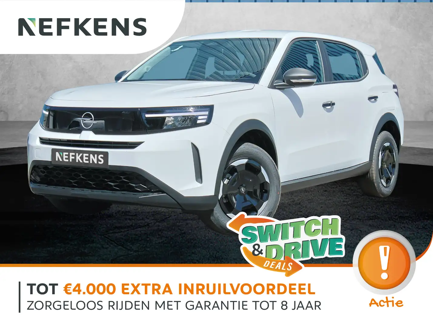 Opel Frontera Electric Edition 44 kWh | Incl. €3.172,18 Korting! Wit - 1