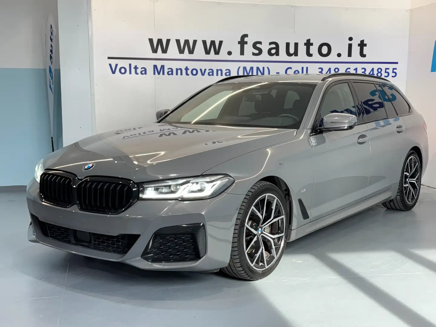 BMW 520 d Touring mhev 48V xdrive Msport - ACC - GANCIO.T. Gris - 1