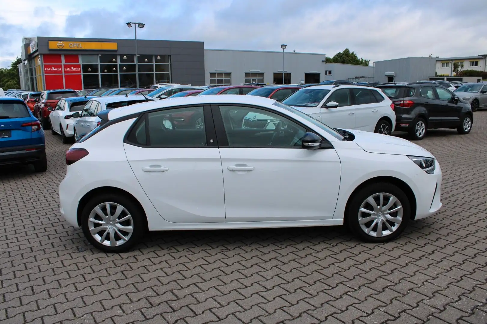 Opel Corsa F e Edition*1.Hand*Klima*Tempomat* Weiß - 2