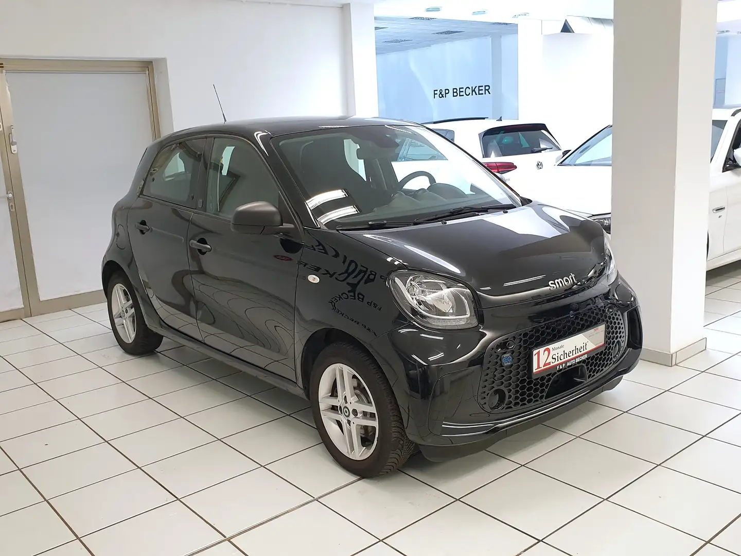 smart forFour EQ 1.Hand Scheckheft 22 kW-Bordlader Klima SHZ Negro - 2
