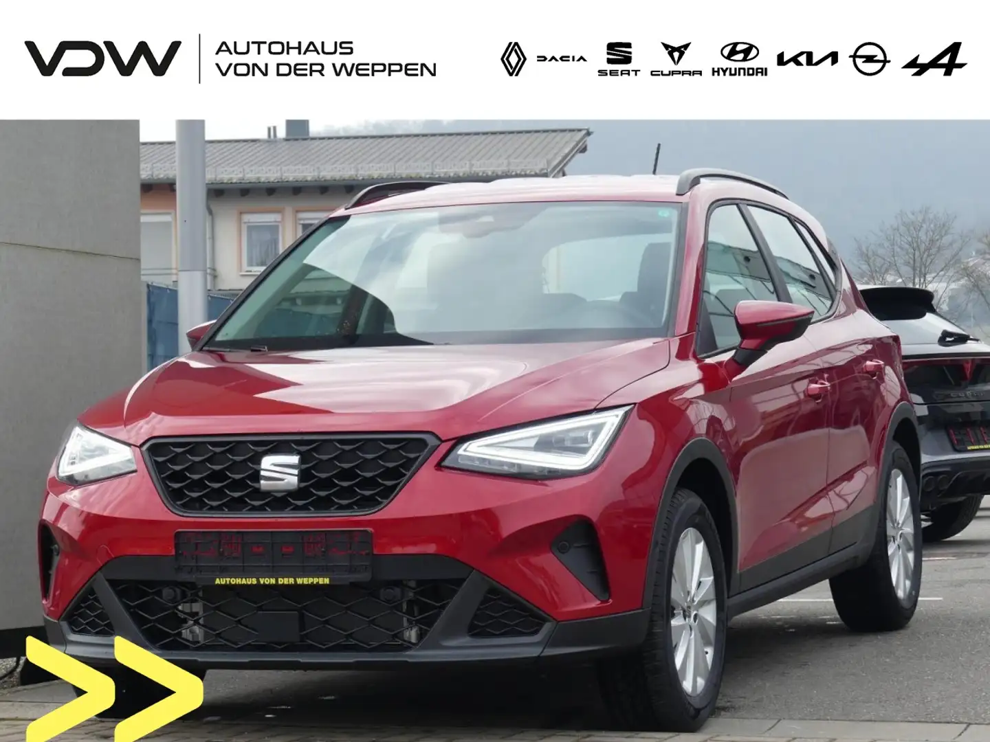 SEAT Arona Style Edition TSI Einparkhilfe v+h SHZ Klima Rouge - 1