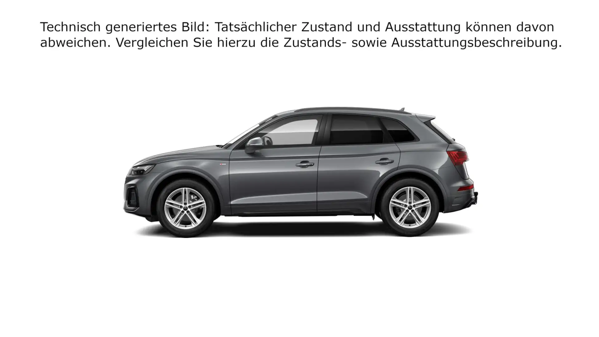 Audi Q5 40 TDI qu. S Tronic Led,Pano,S-Line Grau - 2