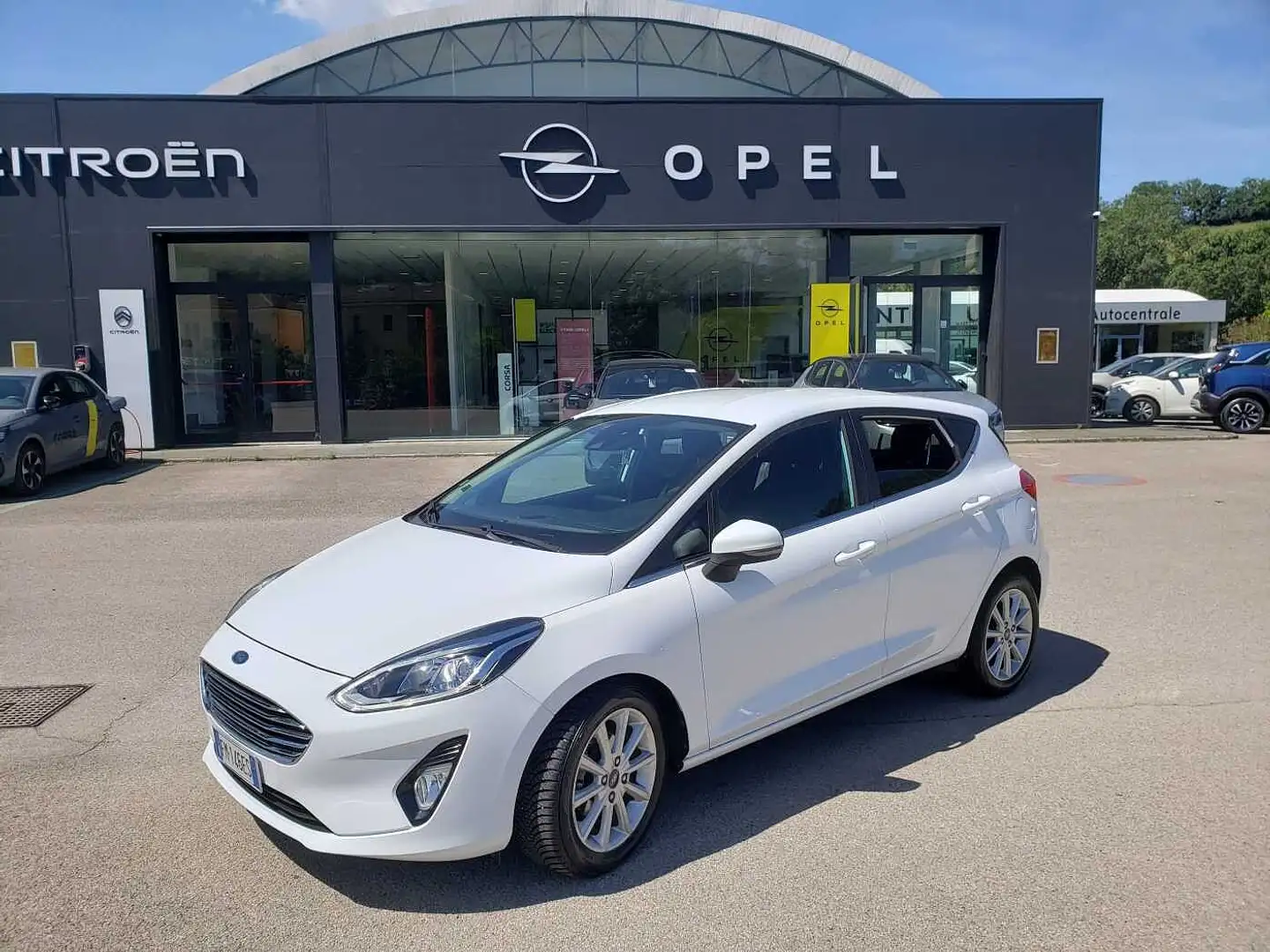 Ford Fiesta 7° SERIE 1.5 TDCI (63KW) BER 5P/D/1499CC Blanco - 1