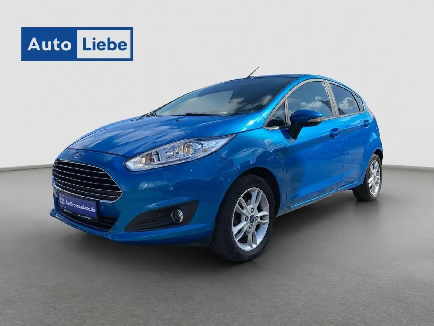 Ford Fiesta TREND 1.0 EB-NAVI|KAMERA|TEMPOMAT|SCHECKHEFTGEPF Bleu - 1