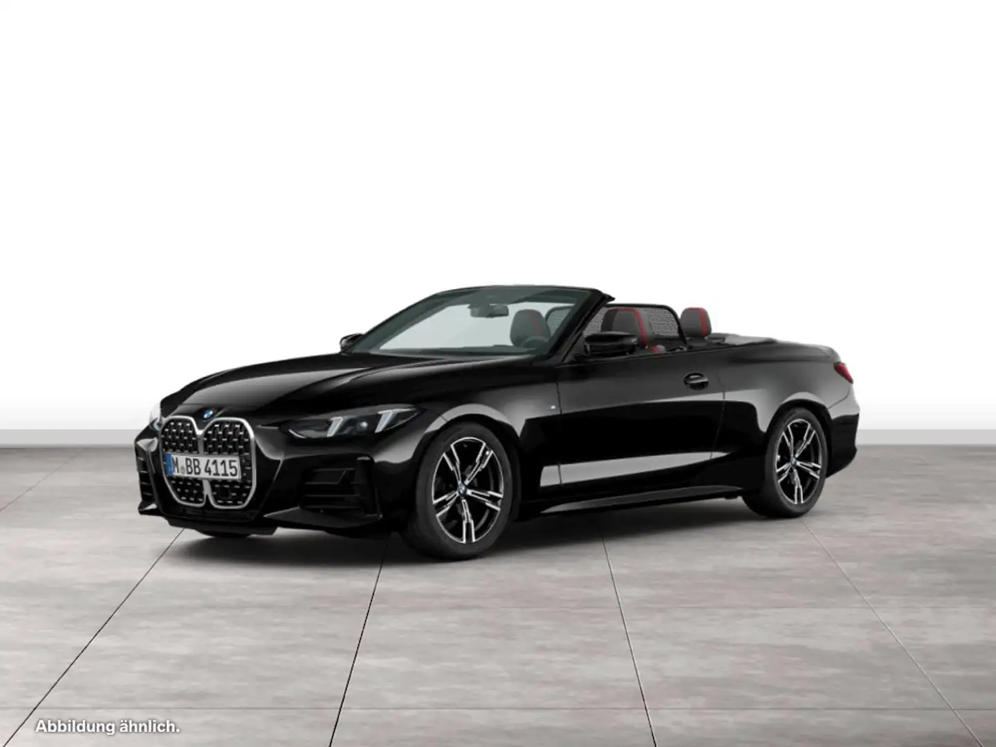 BMW 420 i Cabrio / M Sportpaket !!! SUPER AKTIONSPREIS !!! Schwarz - 1