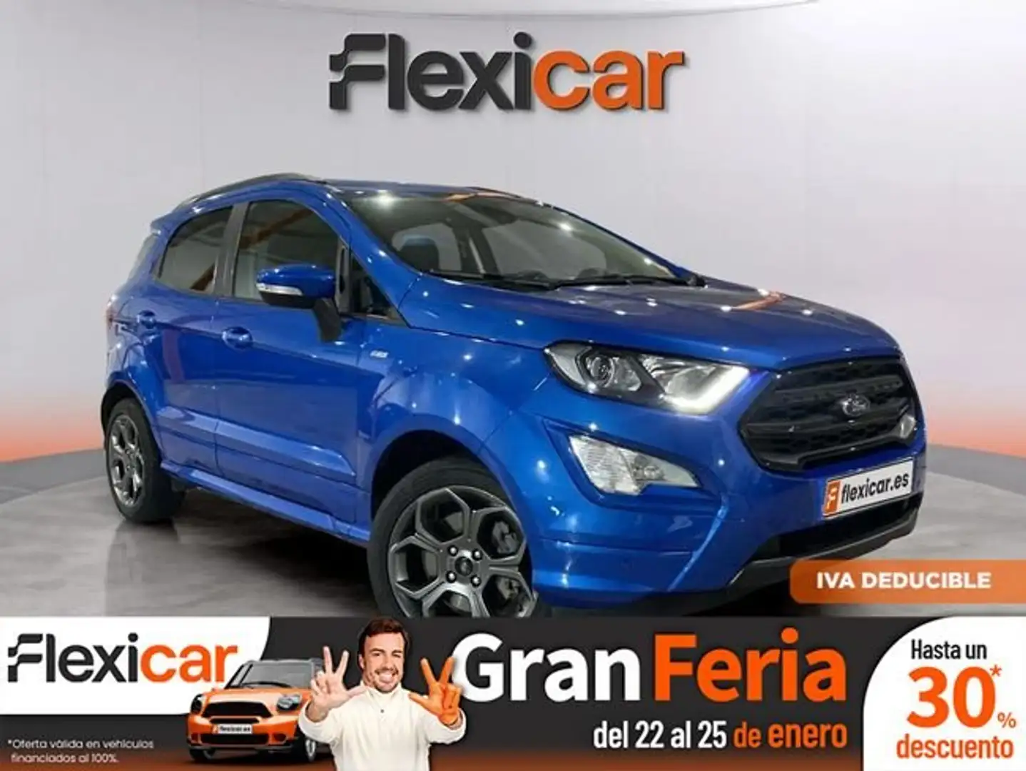 Ford EcoSport 1.0 EcoBoost Active 125 Bleu - 1
