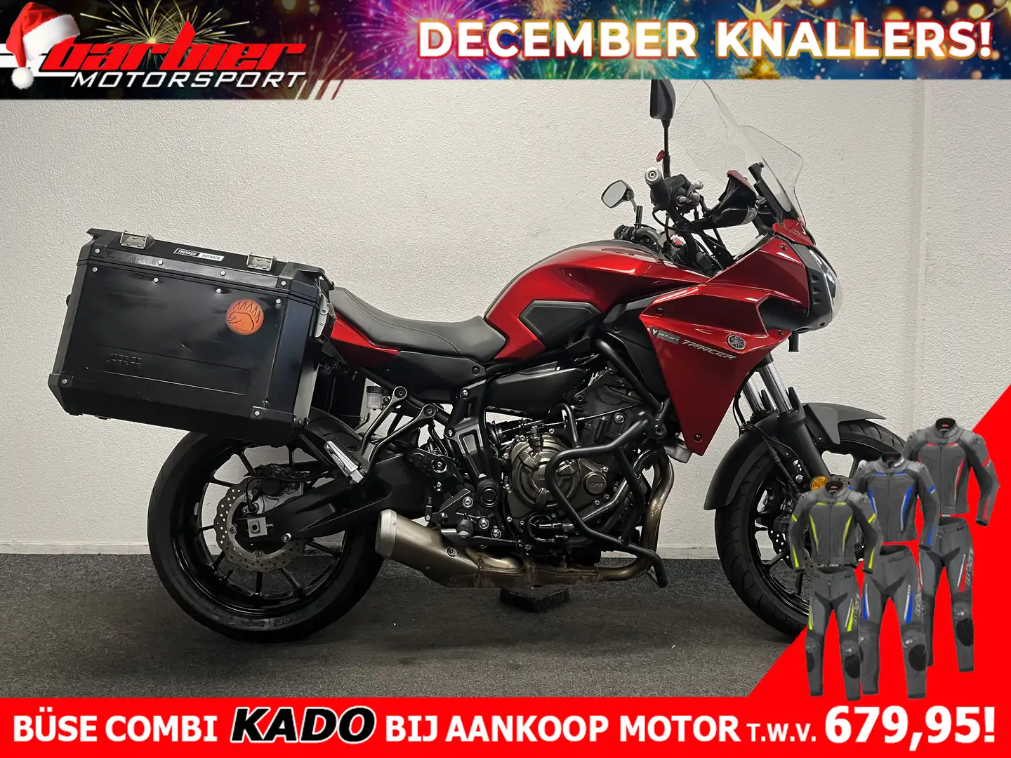 Yamaha Tracer 700 Rood - 1