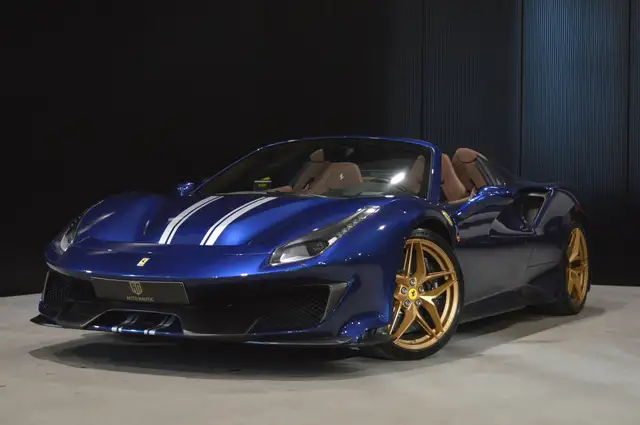 Ferrari 488 Pista Spider 4.0i V8 720ch 5.700 km - Blu TDF